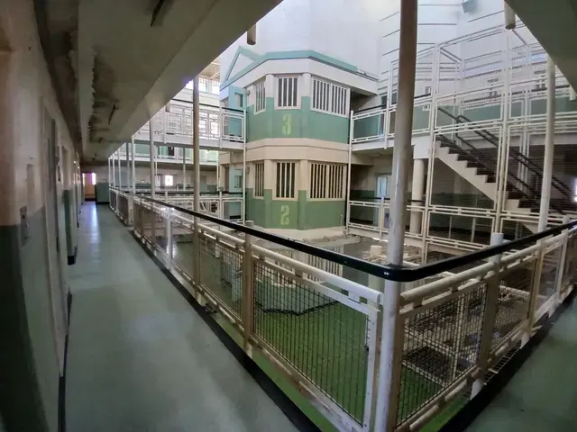 Custodial-era underground space with strong scale